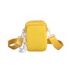Solid Color Zipper Phone Bag