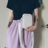 Solid Color Zipper Phone Bag - Image 6