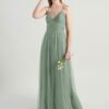 Evening Sleeveless A-Line Matte Satin Party Dresses