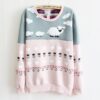 High Quality Fleece Hoodies Sheep Cotton Hoodie Sweatshirt - Image 2