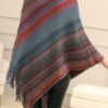 Jewel Neck Layered Fringe Cape - Image 4