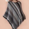 Jewel Neck Layered Fringe Cape - Image 7