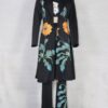 Two Piece Sets Piping Overcoat Long Sleeves Stretch Outfit - Image 3