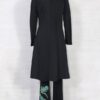Two Piece Sets Piping Overcoat Long Sleeves Stretch Outfit - Image 4