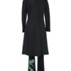 Two Piece Sets Piping Overcoat Long Sleeves Stretch Outfit - Image 6