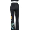 Two Piece Sets Piping Overcoat Long Sleeves Stretch Outfit - Image 9