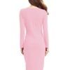 Bodycon Dresses Polyester Sexy Pencil Dress Office Dress - Image 2