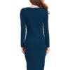 Bodycon Dresses Polyester Sexy Pencil Dress Office Dress - Image 8
