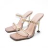 New Sexy Shoes Slippers Head Peep Toe Thin High Heel Party