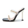 New Sexy Shoes Slippers Head Peep Toe Thin High Heel Party - Image 16