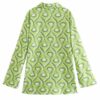 Turndown Collar Stretch Overcoat Casual Pants Outfit - Image 5