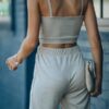 Two Piece Sets Polyester Cami Top Long Pants Outfit - Image 6