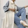Elegant Real Wool Overcoat Double-Sided Cashmere Coat - Image 2