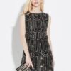 Sequined Flapper Sleeveless Halloween Party Dress - Image 4