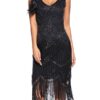 Fashion Style Sleeveless Round Neck Party Outfits Dress