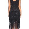Fashion Style Sleeveless Round Neck Party Outfits Dress - Image 2