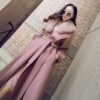 Real Fox Fur Collar Double Sided Cashmere Wool Coat - Image 3