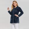 Casual Long Style Premium Stretch Cotton Knitted Denim
