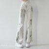 Casual Patchwork Streetwear Wide Leg Pants - Image 4