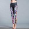 Yoga Pants High Waist Trainer Long Tights Push Up Running - Image 3