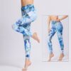 Yoga Pants High Waist Trainer Long Tights Push Up Running - Image 8
