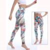 Yoga Pants High Waist Trainer Long Tights Push Up Running - Image 12
