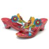 Genuine Leather Hook Loop Sandals - Image 3