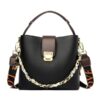 Fashion Casual Bucket Strap Lock Handbag - Image 2