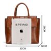 High Quality PU Leather Casual Crossbody Bag - Image 4