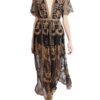 Lace Chic V-Neck Floral Embroidered Romper Jumpsuit - Image 5