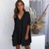 Button Pocket Beachwear Cover Up - Image 4