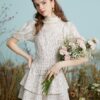 Floral Print Layered Open Back Knotted Adjustable Strap Jumpsuit - Image 4
