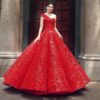 Sequined Fashion High-end Vintage Wedding Dress