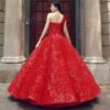 Sequined Fashion High-end Vintage Wedding Dress - Image 4
