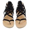 Cross Strap Ankle Sandals - Image 3