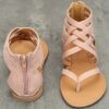 Cross Strap Ankle Sandals - Image 5