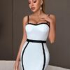 Sexy Spaghetti Strap Sleeveles Party Bodycon Dress