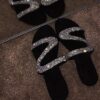 Sparkly Flat Sandals - Image 2