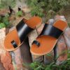 Duo-Strapped Sandals Round Toes and Heels - Image 2