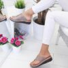 Slip-On Style Open-Toed Sandals Rubberized Soles - Image 2