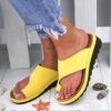 Slip-On Style Open-Toed Sandals Rubberized Soles - Image 7