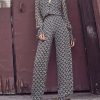 Hollow Out Lace Up Long Sleeve Jumpsuit - Image 2