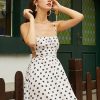 Floral Print Tie Spaghetti Strap Maxi Dress - Image 6