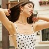 Floral Print Tie Spaghetti Strap Maxi Dress - Image 3