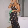 Sexy Hollow Out High Waist Dress - Image 2