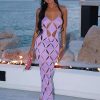 Sexy Hollow Out High Waist Dress - Image 5