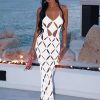 Sexy Hollow Out High Waist Dress - Image 3