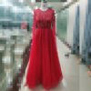 Elegant Long Sleeves A-Line Beaded Wedding Dress - Image 5