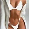 Heart Ring Halter Push Up Swimsuit Thong Biquini - Image 6