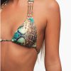 Lycra Luxury Metal Thong Push Up Bathing Suit - Image 3